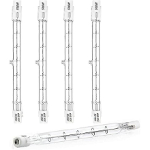 Kryc--500w R7s Halogen Bulb 118mm Dimmable Warm White 2800k J118 Linear Halogen Floodlight Ac 220-24