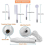 Portable High Frequency, Micro Current Electrotherapy Beauty And Acne Removal Instrument, Electrotherapy Stick 5