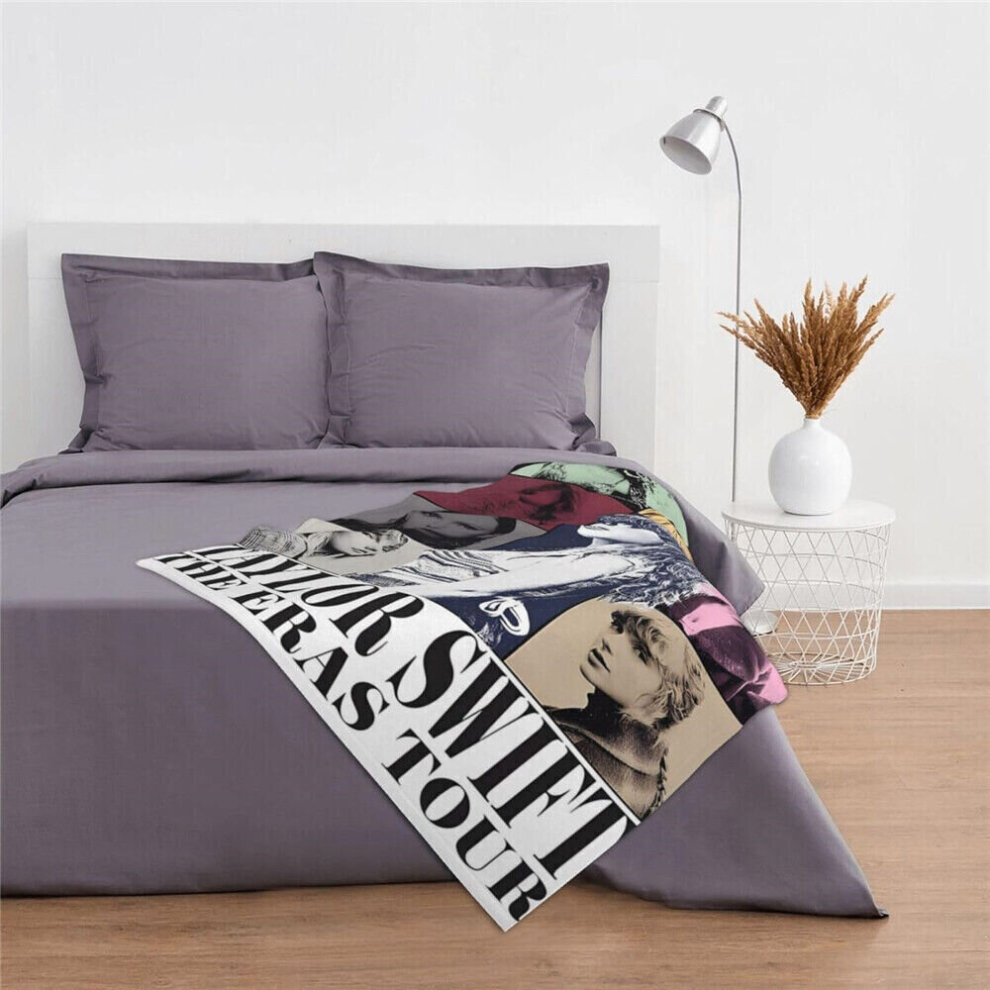 For Taylor Swift Blanket Throw Soft and Warm Sofa Bedroom Decor Party Fans Gifts