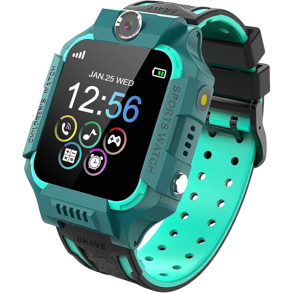 Kids Smartwatch, Child Watch Phone With Two Way Talk Mp3 Camera Calculator Recorder And Sos Game Watch For 3-15 Years Old Boys Girls Birthday Gifts