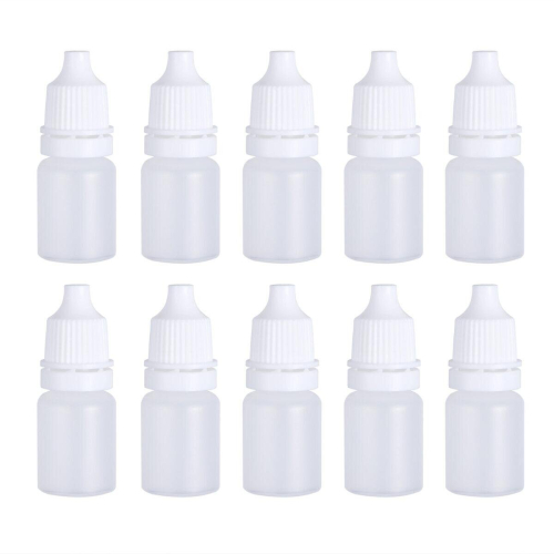 30pcs 5ml Empty Plastic Squeezable Dropper Bottles Eye Liquid Dropper Dropping Bottles