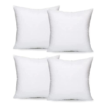 (Pack of 4) Hollowfibre Cushion Pads