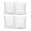 (Pack of 4) Hollowfibre Cushion Pads 1