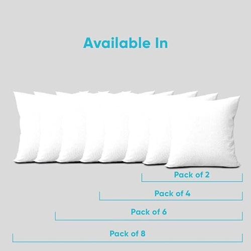 (Pack of 4) Hollowfibre Cushion Pads 1