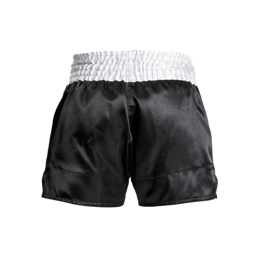 (X-Large ) VENUM CLASSIC MUAY THAI SHORTS - WHITE/BLACK/GOLD 2