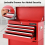 Casart Rolling Tool Chest Lockable Tool Cabinet Combo with Wheels & Drawers Adjustable 7