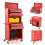 Casart Rolling Tool Chest Lockable Tool Cabinet Combo with Wheels & Drawers Adjustable 3