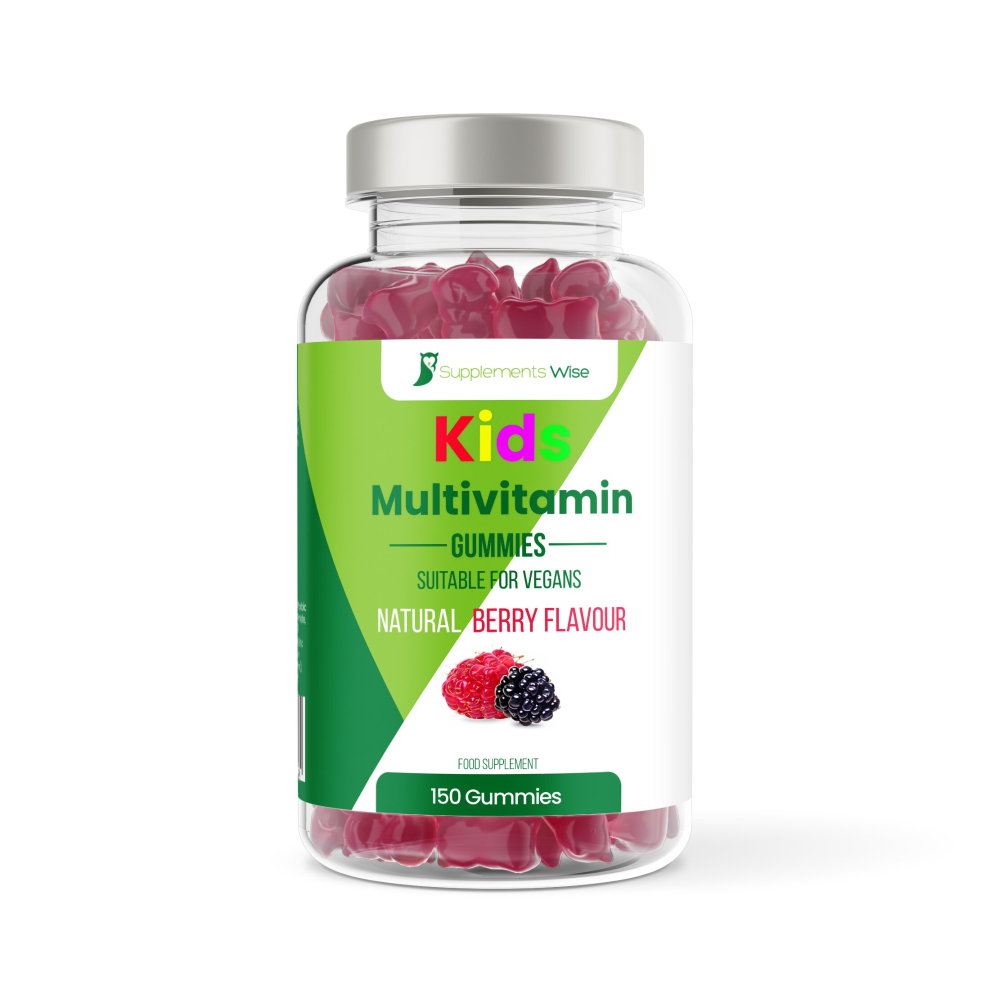 Kids Multivitamin Gummies - 150 Pack - Natural Berry Flavour