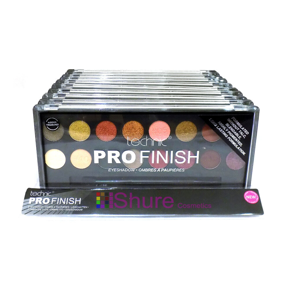 Technic Pro Finish Eyeshadow - Hidden Treasures Edition ...