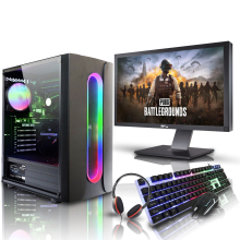 Gaming PC Bundle Intel Core i5 16GB RAM 1TB HDD NVIDIA GTX 1650 W10 - Refurbished