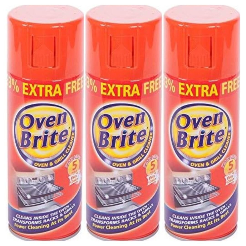 3 x Oven Brite Oven & Grill Cleaner 400ml