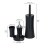 Alpina (Black) 4 Piece Bathroom Accessory Set Soap Dish 3