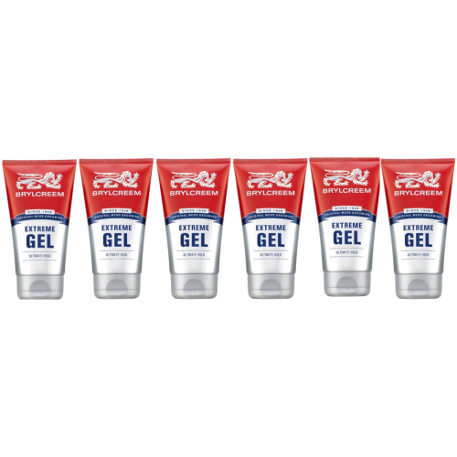 6 x BRYLCREEM EXTREME ULTIMATE HOLD GEL 150ML 1
