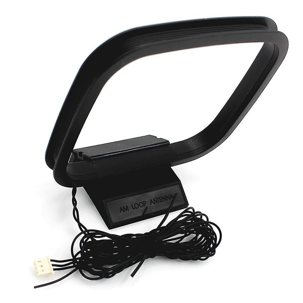 1Pcs Fm Am Loop Antenna For Receiver With 3-Pin Mini Connector For Sharp Chaine Stereo Av Receiver 6956163111760
