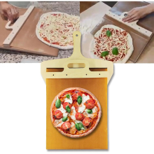 Sliding Pizza Peel - Pala Pizza Scorrevole, The Pizza Peel That Transfers Pizza Perfectl, Pizza Paddle With Handle, Pizza Spatula Paddle For Indoor