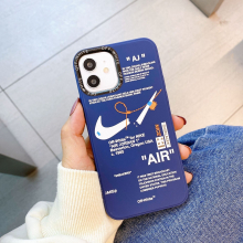 (blue, iphone 11pro) Nike Logo TPU Case For Apple iPhone
