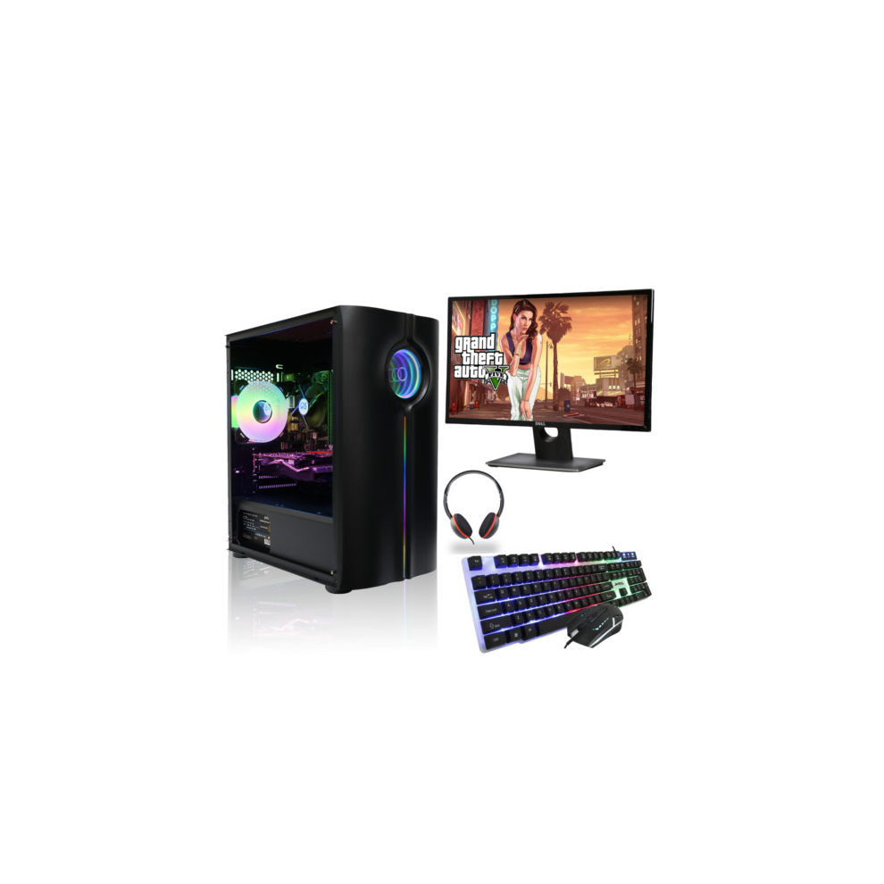 Gaming PC Bundle Core i7 10700F 32GB DDR4 NVIDIA RTX 3050 1TB SSD W11