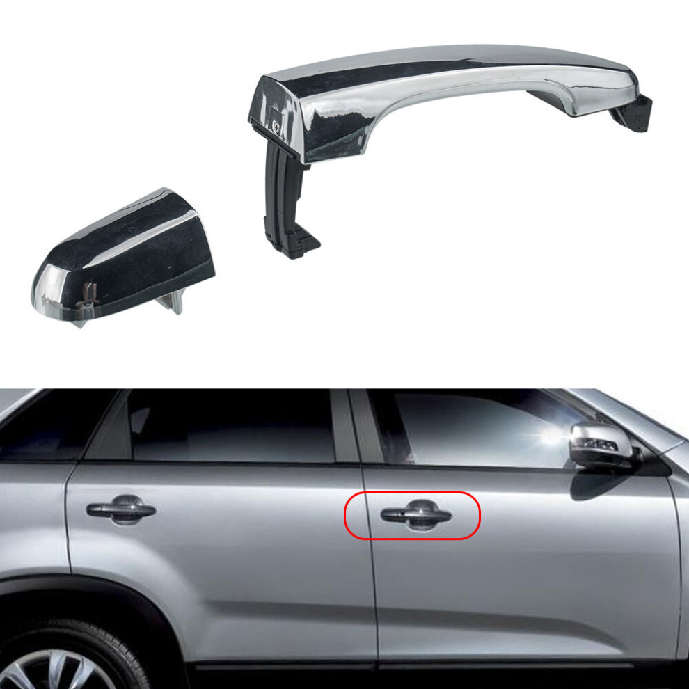 Front Right Passenger Side Exterior Outside Door Handle For Kia Sorento 2011-2015