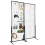 VEVOR VEVOR 2' x 5.6' Grid Wall Panels Tower 2 Packs Wire Gridwall Display Racks 1