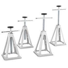 Verins stabilisateurs pour camping-car VEVOR, lot de 4 verins de nivellement en aluminium pour camping-car, verins empilables pour camping-car, c