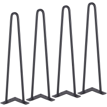 VEVOR 482.6MM Hairpin Furniture Legs Solid Metal Heavy Duty Dining Table Leg