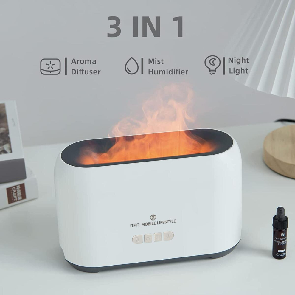 Samsung ITFIT Essential Oil Diffuser With Flame Effect (EX28) (White)