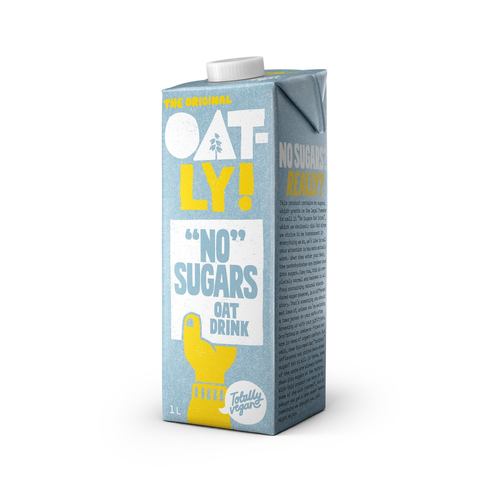 Oatly No Sugars 1000ml (Pack of 6)