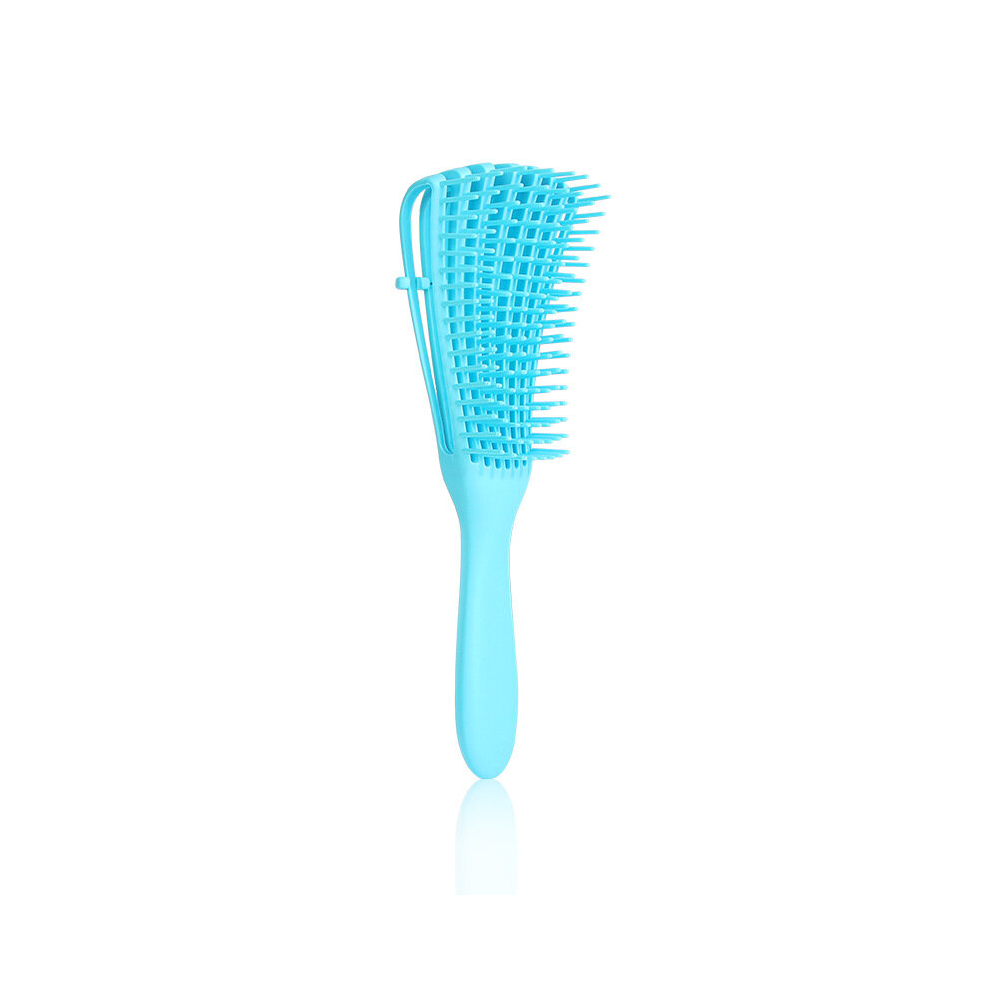 Rayches Detangling Brush, Hair Detangler Integrated Plastic Octopus Comb (Blue)