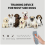 Dog Bark Deterrent Devices, Long Range Ultrasonic Bark Collar Alternative Dog Training 6