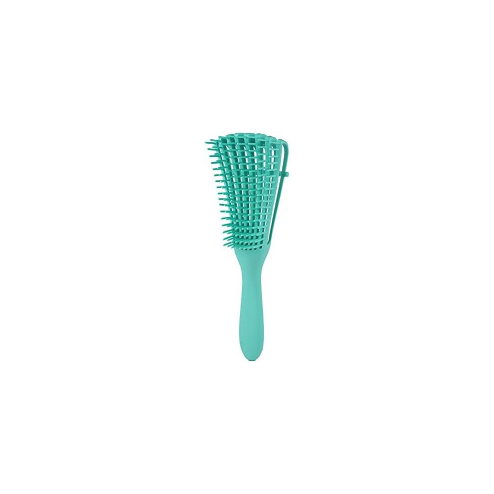 Rayches Detangling Brush, Hair Detangler Integrated Plastic Octopus Comb (Green)