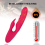 Rabbit G Spot Vibrator Clitoris Stimulation Heating Stimulator with 16 Vibration 3