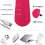 Rabbit G Spot Vibrator Clitoris Stimulation Heating Stimulator with 16 Vibration 8