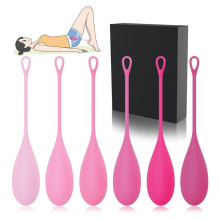 6pcs Kegel Balls Weighted Exerciser Set Silicone Ben Wa Beads Beginner Kegal Weights