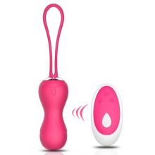Remote-Control Kegel Exerciser: Waterproof Silicone Pelvic Floor Balls for Bladder Control and Muscle Tightening