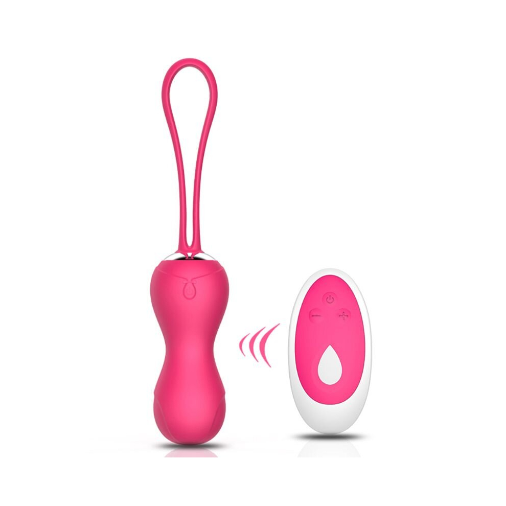 Remote-Control Kegel Exerciser: Waterproof Silicone Pelvic Floor Balls for Bladder Control and Muscle Tightening