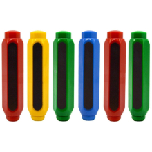 10PCS  Magnetic Chalk Holder Dustless Double Spring Chalk Pen Holder Auto-adjust Chalk Clip, Ramdom Color