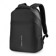 MR9068 15,6 Zoll wasserdichter Rucksack Business Anti-Diebstahl USB-Lade-Laptoptasche Reiserucksack mit Regenmantel