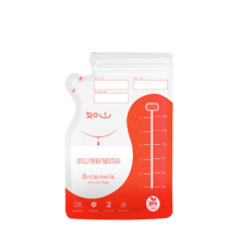 LC001PE180 60PCS/Pack Fresh Breast Milk Storage Bag Baby Food Storage 180ml Fresh Saver Milk Freezer Bags From Xiaomi Youpin