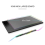 A30 10x6 inch 5080 LPI Smart Touch Electronic Graphic Tablet, with Type-c Interface 4
