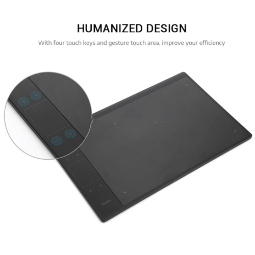 A30 10x6 inch 5080 LPI Smart Touch Electronic Graphic Tablet, with Type-c Interface 1