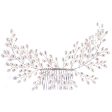 Pearls Bridal Hair Comb Wedding Head Piece Ladies Wedding Accessories
