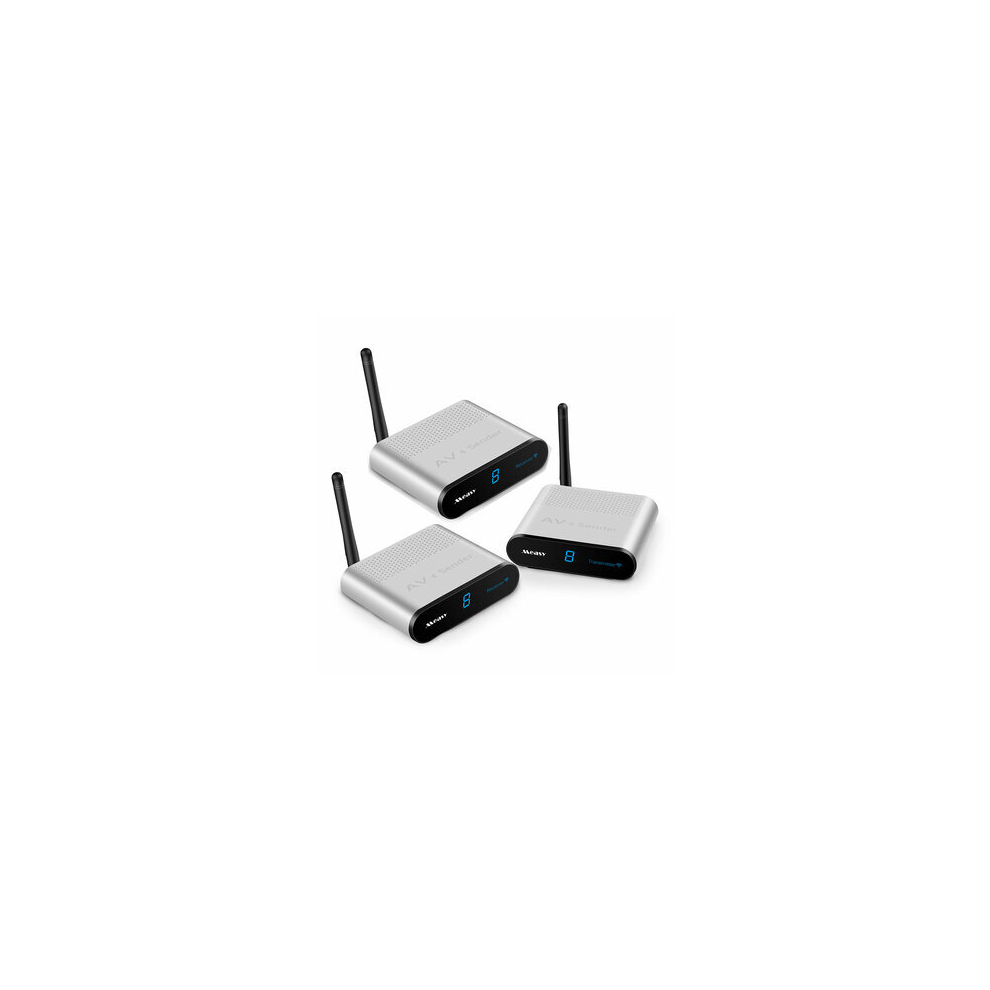 Measy Av220-2 2.4Ghz Wireless Audio Video Sd Tv Av Sender Transmitter 2 Receiver 660 Feet 6441594789850