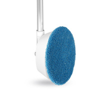 Wireless smart glass cleaning robot electric retractable wiper for scrubbing ceiling windows and doors