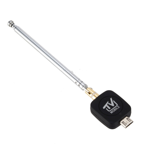 Micro Usb 2.0 Mobile Watch Dvb-T Tv Tuner Stick For Android Phone/Pad(Black)
