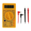 2Pcs DT-830B Handheld Digital Multimeter Ammeter Voltmeter Digital Display Universal Tester Meter(Yellow) 2
