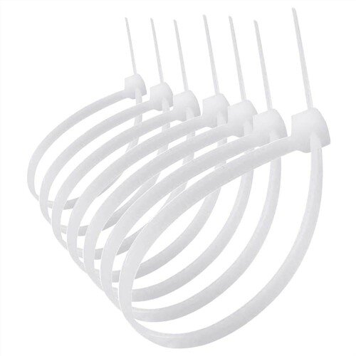 100 abraçadeiras de plástico para cabos de 15 cm