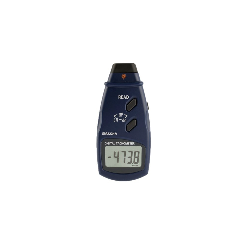 Digital Laser Photo Tachometer Non Contact Rpm Tach (Sm2234a) 6913664826739