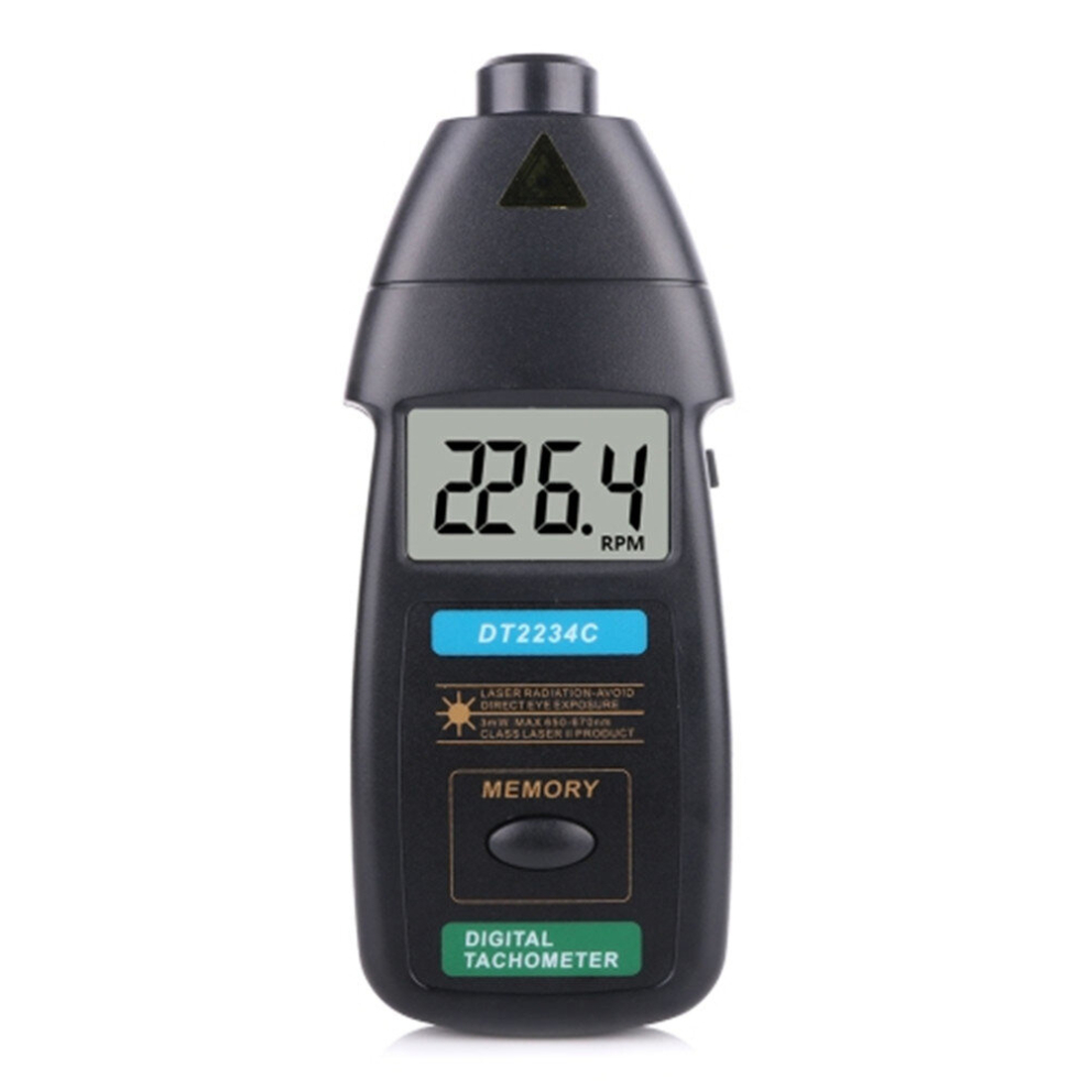 Dt2234c Digital Laser Tachometer Rpm Meter Non-Contact 6913664816716
