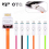 2 in1 Doppel USB Micro USB Kabel Sync Daten Ladekabel für Tablet Handy 3
