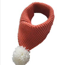 Winter Wool Children Collar Scarf Knitted Collar With Ball Neckerchief Clothing Accessories